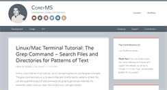 Desktop Screenshot of coreyms.com